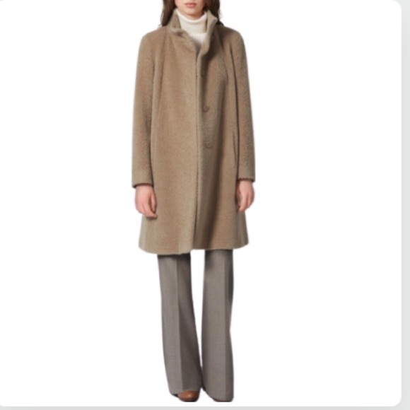 Cinzia Rocca Coat Virgin Wool and Alpaca blend Size 8 - Picture 14 of 14